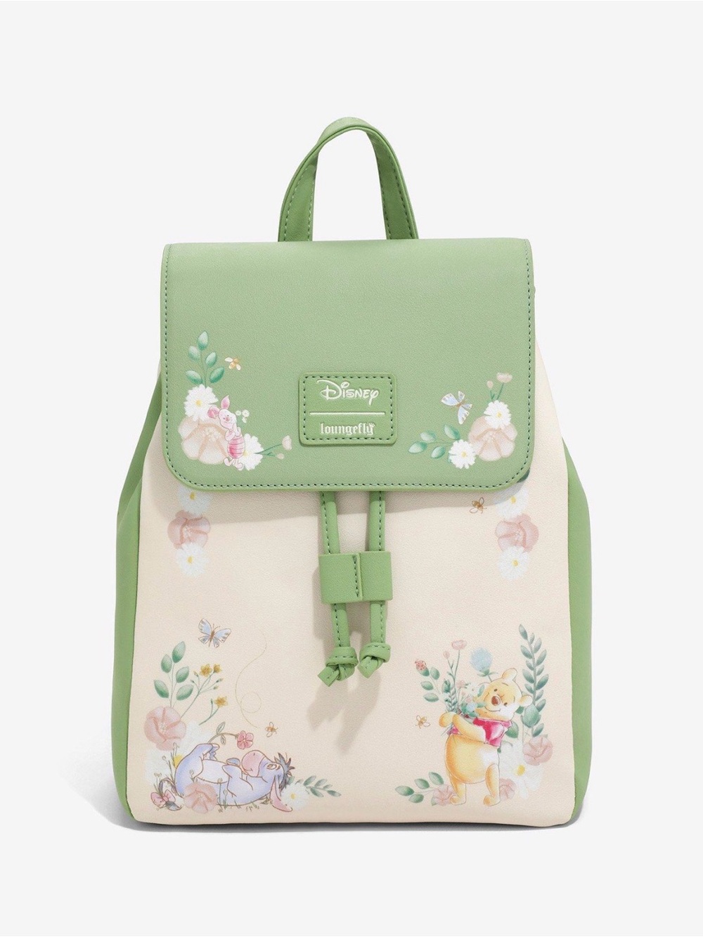 New Loungefly Disney Winnie The Pooh Florals Mini Backpack